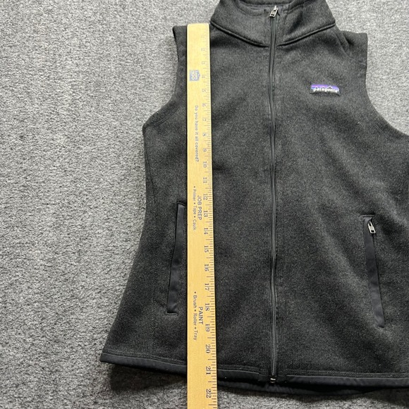Patagonia Better Sweater Vest Womens XS Black Full Zip Fleece STY25886 FA16 - Picture 5 of 12